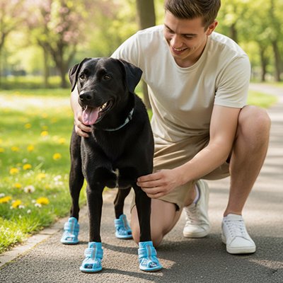 Chaussures chien