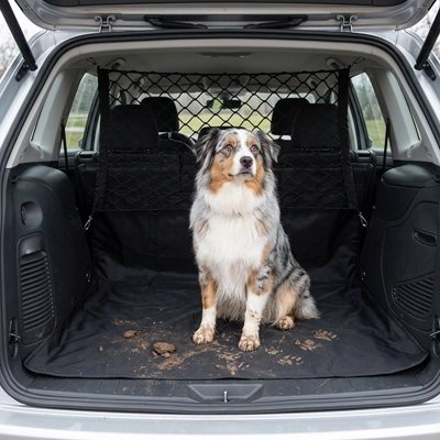 Filet chien voiture