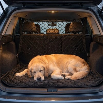 Filet chien voiture
