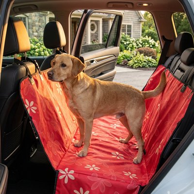 Housse voiture chien