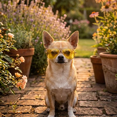 Lunette pour chien​
