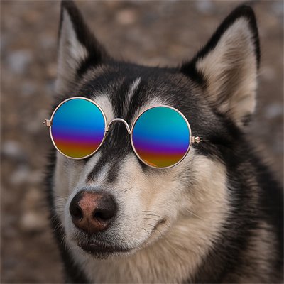 Lunettes pour chien